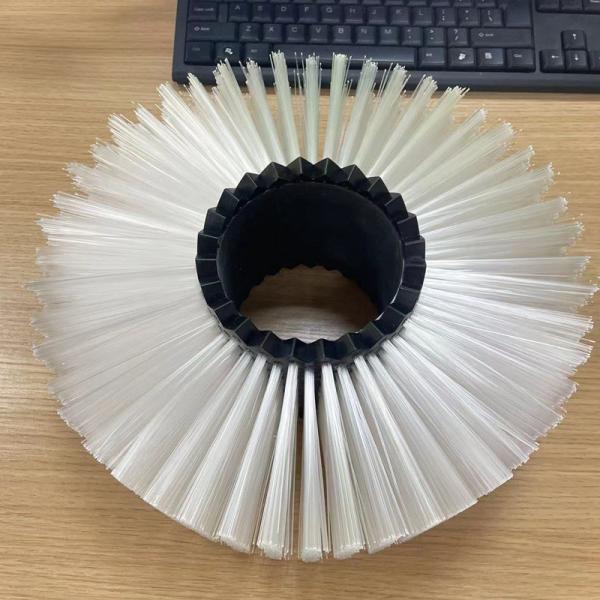 0.4mm Nylon Bristle Roller Brush Modular Segment Zig Zag Simple Segment Replaced Brush Roller