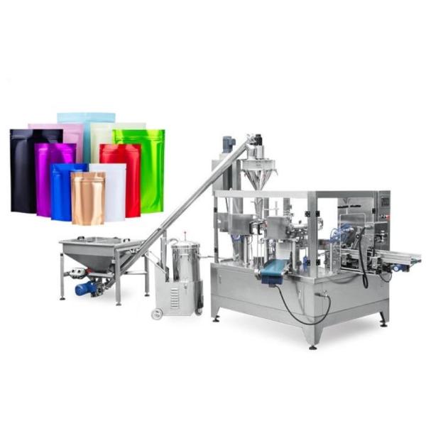 Premade Zipper Bag Doypack Packaging Machine For Milk Coffee Powder