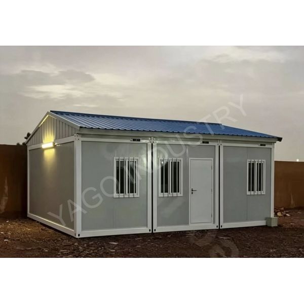 Prefab Temporary Construction Site Camp Modular Workforce Office Housing Fireproof