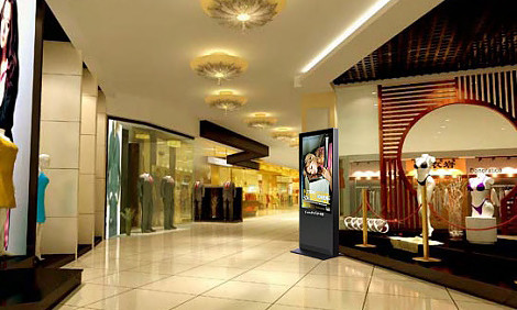17 Inch 1280 x 1024 LCD Advertising Player , Interactive Kiosk