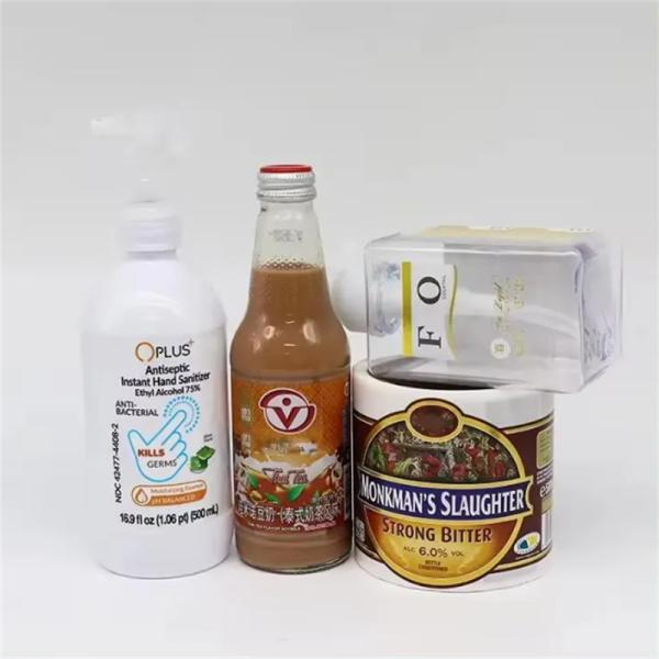 Custom Biodegradable Round Waterproof Security Thermal Direct Shipping Labels Roll Label Stickers Paper
