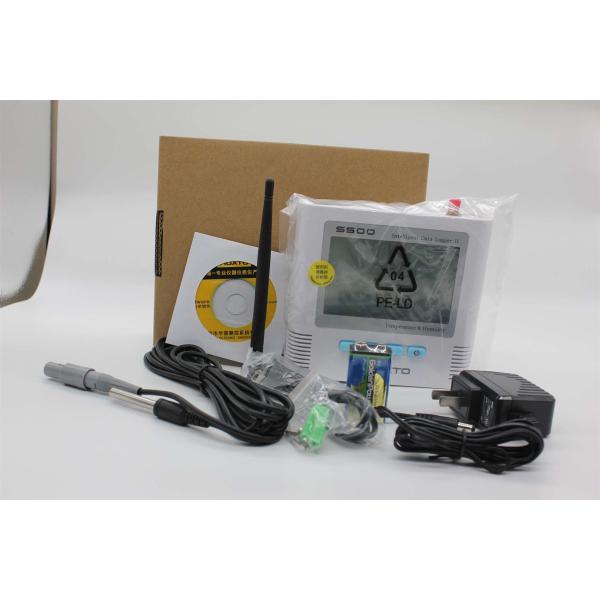 Large LCD Display Wireless Sms Data Logger With Gsm Module 3 Meters Cable
