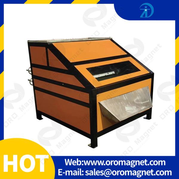 Belt Conveyor Iron Ore Electro Magnetic Roller Separator Machine Uninterrupted Duty