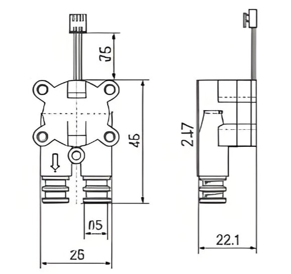 Motor pump