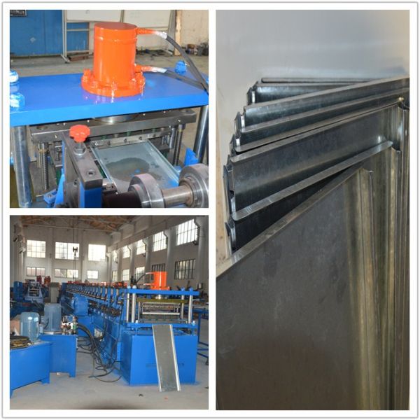 GCR15 Roller Material Rack Rolling Machine , Shelf Cold Forming Machine With Cr12Mov
