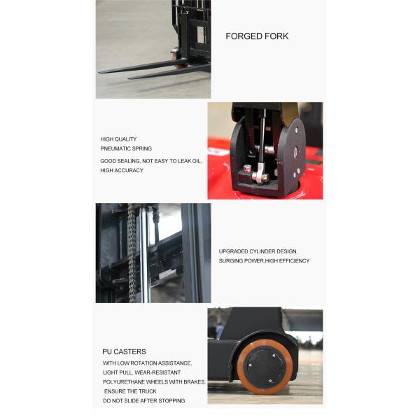 Sinolift CPD10/15W Electric Stand-on Counterweight Stacker