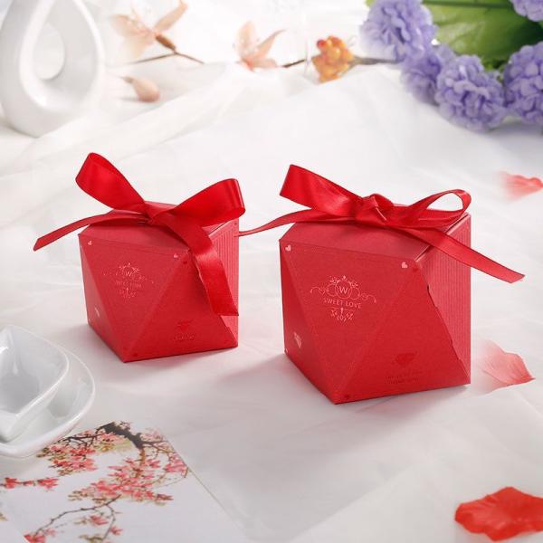 Bright Color Bloom Printed Customized Gift Box Packaging Paper Candy Gift Box