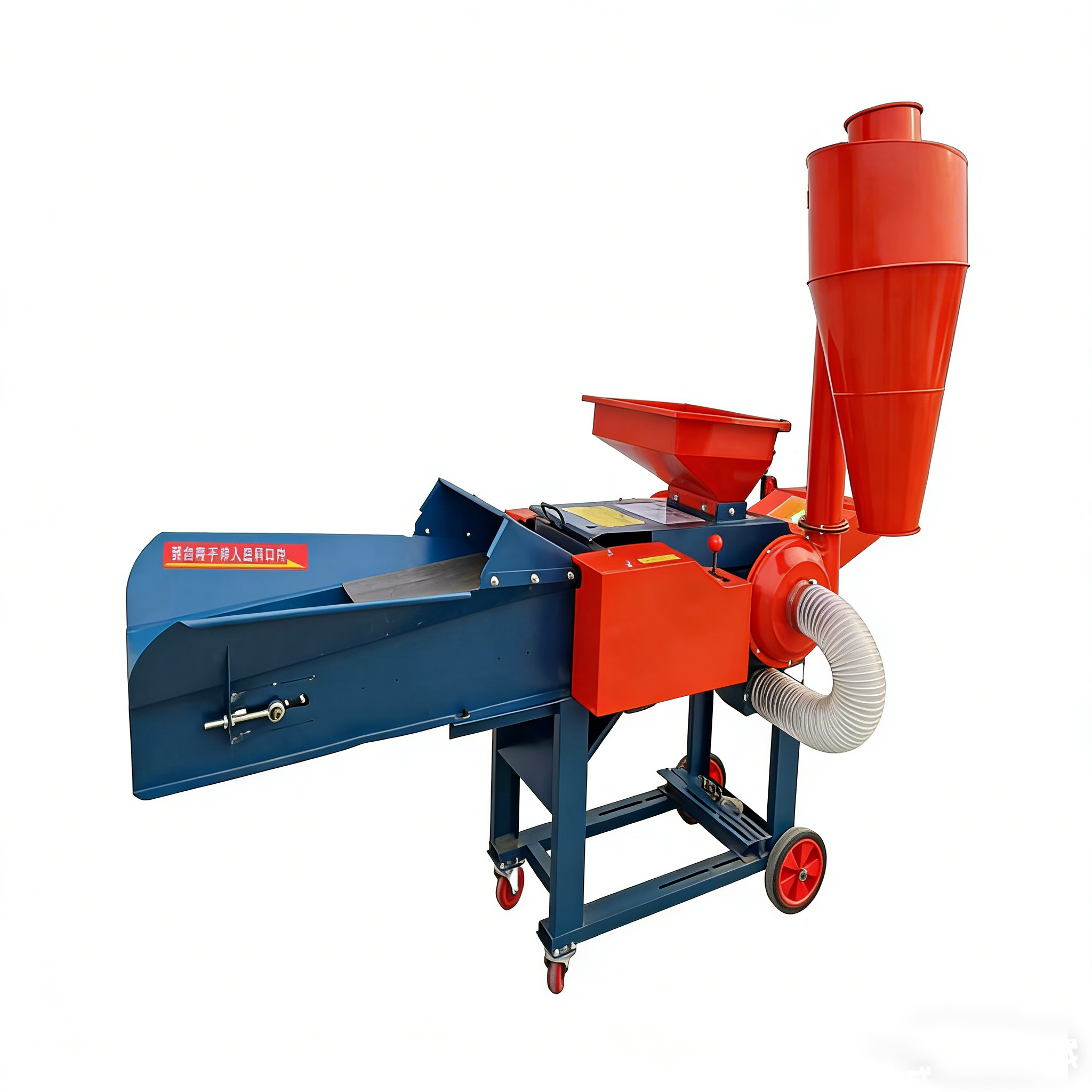Steel Grass Cutting And Silk Kneading Machine Powerful Fodder Processor Use