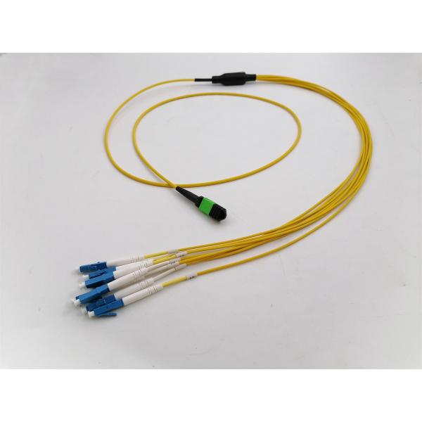 3m 8 Fibers MPO LC Patch Cable Type B Plenum OFNP Single Mode