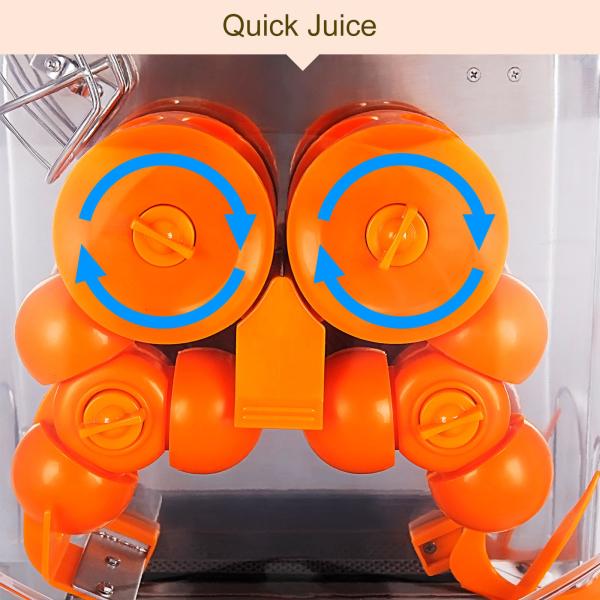 Fruit / Vegetable Industrial Automatic Orange Squeezer 110v - 220v
