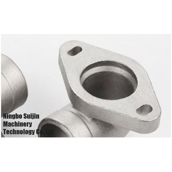 Silica Sol Investment Casting 0.3 - 1Kg , Pipe Fitting High Precision Casting