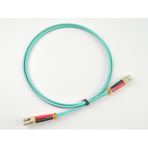 LC to LC multimode duplex fiber optic patch cable 2.0/3.0mm PVC/OFNR/LSZH jacket OM3 OM4 OM5 LC LC UPC patch cord