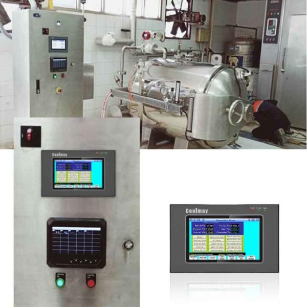 EX3G 5Inch Integrated HMI PLC Controller 24MT RS485 COM For Industrial Machine