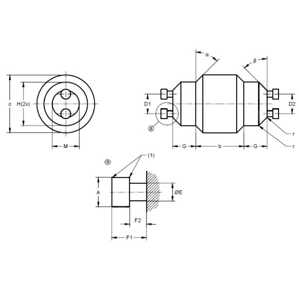 GU10 Lamp Cap Gauge For Checking The Maximum Insertion / Withdrawal Torques