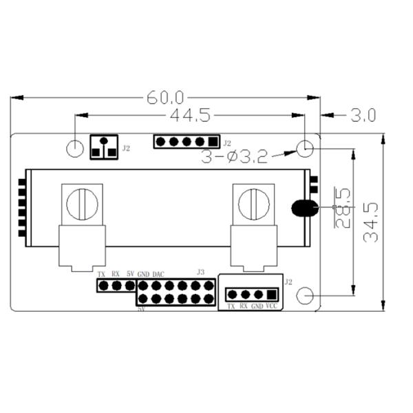 Infrared CO2 Gas Sensor Module Carbon Dioxide Sensor Module