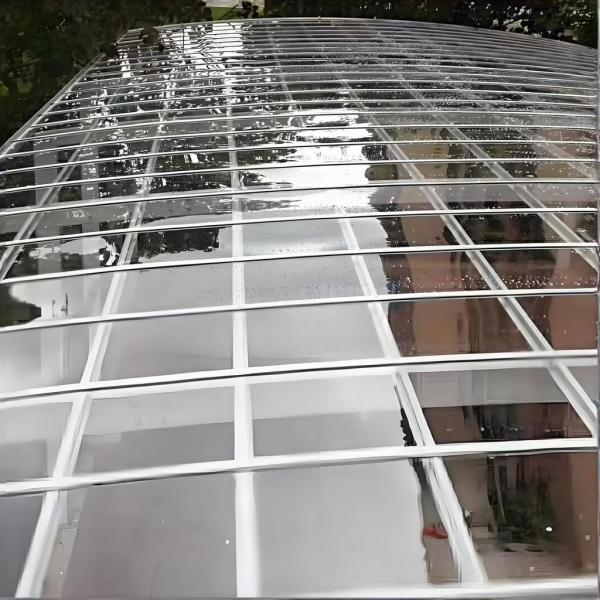 Easy To Cut Polycarbonate PC solid Panel Thickness 0.8mm 15mm Clear Impact Resistant Panels Perfect For Construction Signage And Safety Glazing
