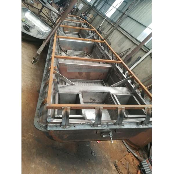 LLDPE Rescue Plastic Boat Canoe Rotational Mould Customized