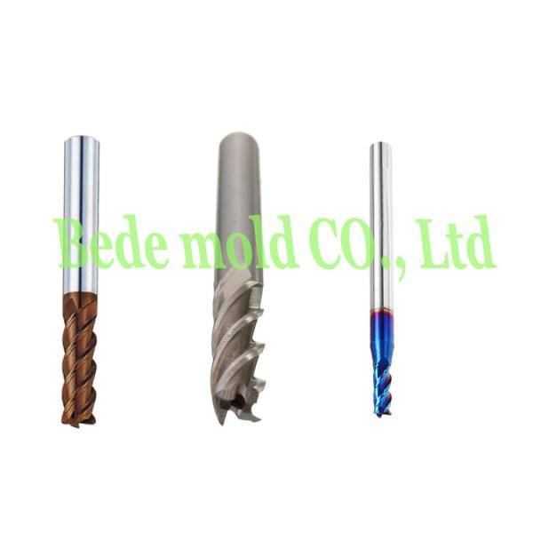 Corner Radius End 4 Flute Milling Cutter For Cooper And Plastic Customized Size