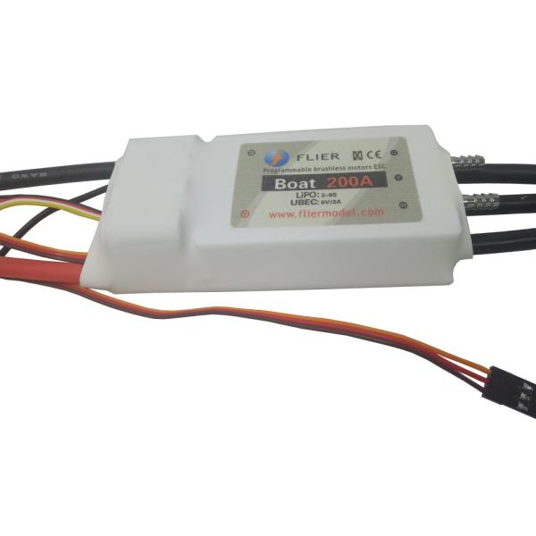 Vinyl Material 36v 200A Brushless Esc , Brushless Dc Motor Controller Esc