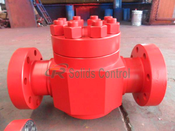 Oilfield wellhead check valve