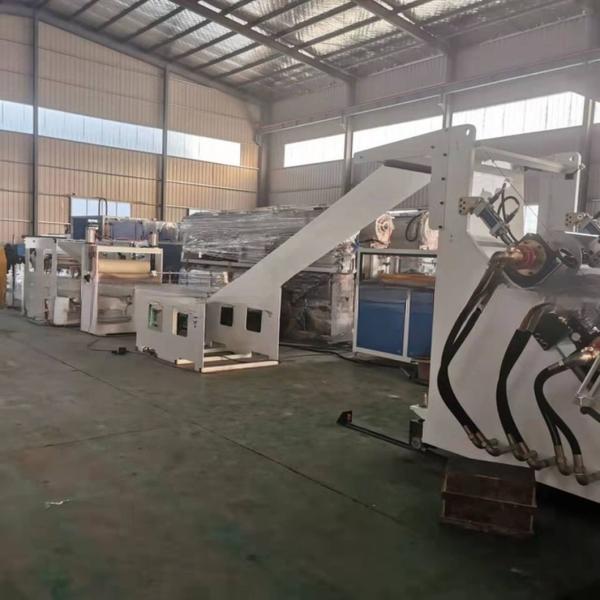 Computerized Plastic Sheet Extruder Machine for PE PP PS ABS HIPS Sheet Production Line
