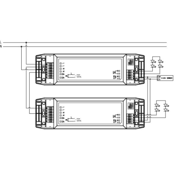 40W Constant Current LED Driver With Adjustable Output Current For LED Panel Light