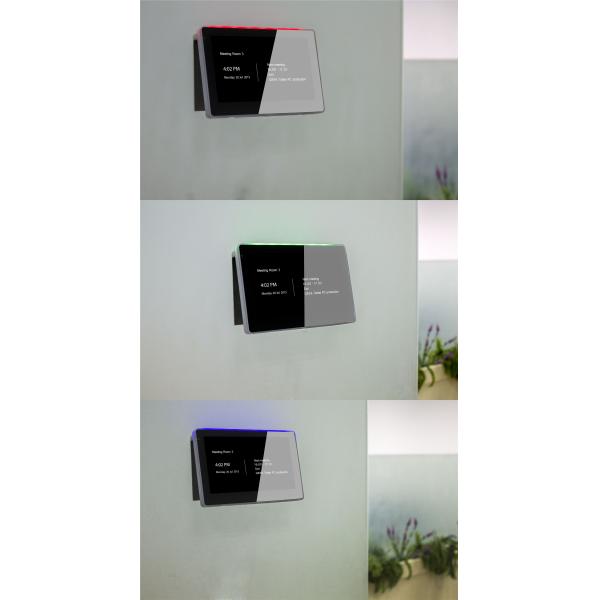 SIBO 7'' POE NFC reader Android Tablet PC With LED Light Wall Mounted Inwall Mount For Meeting Room Ordering