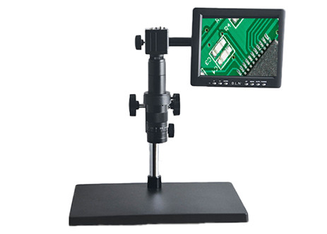 0.7X-4.5X Monocular Optical Microscope With Stage