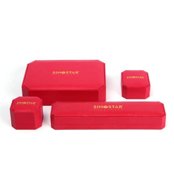 High Glossy Plastic Jewelry Box Case Custom Logo Environmentally Friendly For Gift Packaging