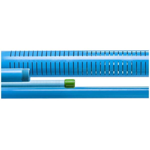 PVC Slotted Screens Casing Pipe / Water Filter Tubes