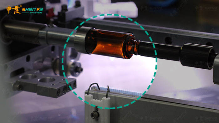 Automatic Silk Screen Printing Machine For Round Plastic Medical Bottles