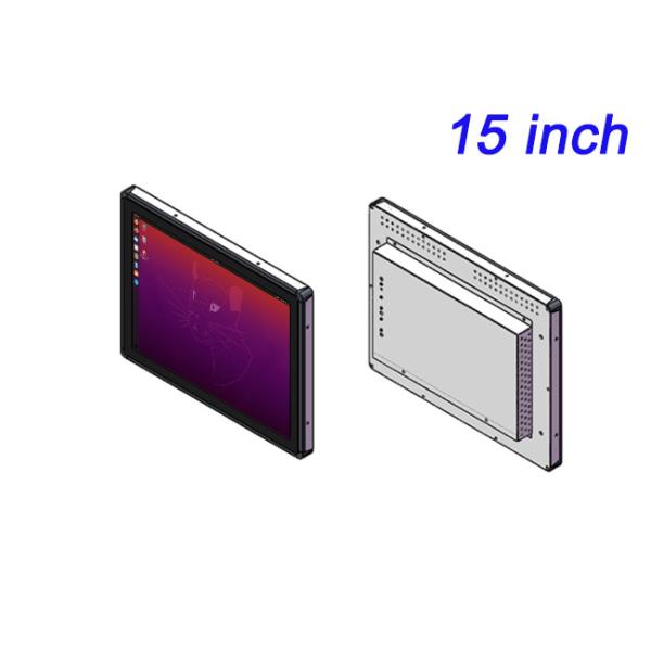 15-Inch Linux Embedded Display for Transportation Interfaces, Digital Signage, Manufacturing Dashboards, and Facility Management