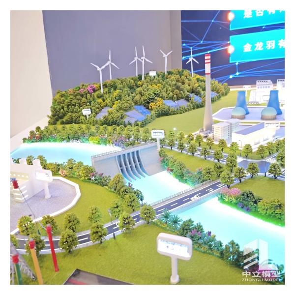 Smart Industrial Architectural Scale Model Eco Friendly City Architecture Model