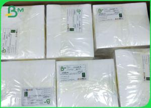 Quality Whiteness Waterproof Fabric Paper In Sheet Making Clothing Labels for sale