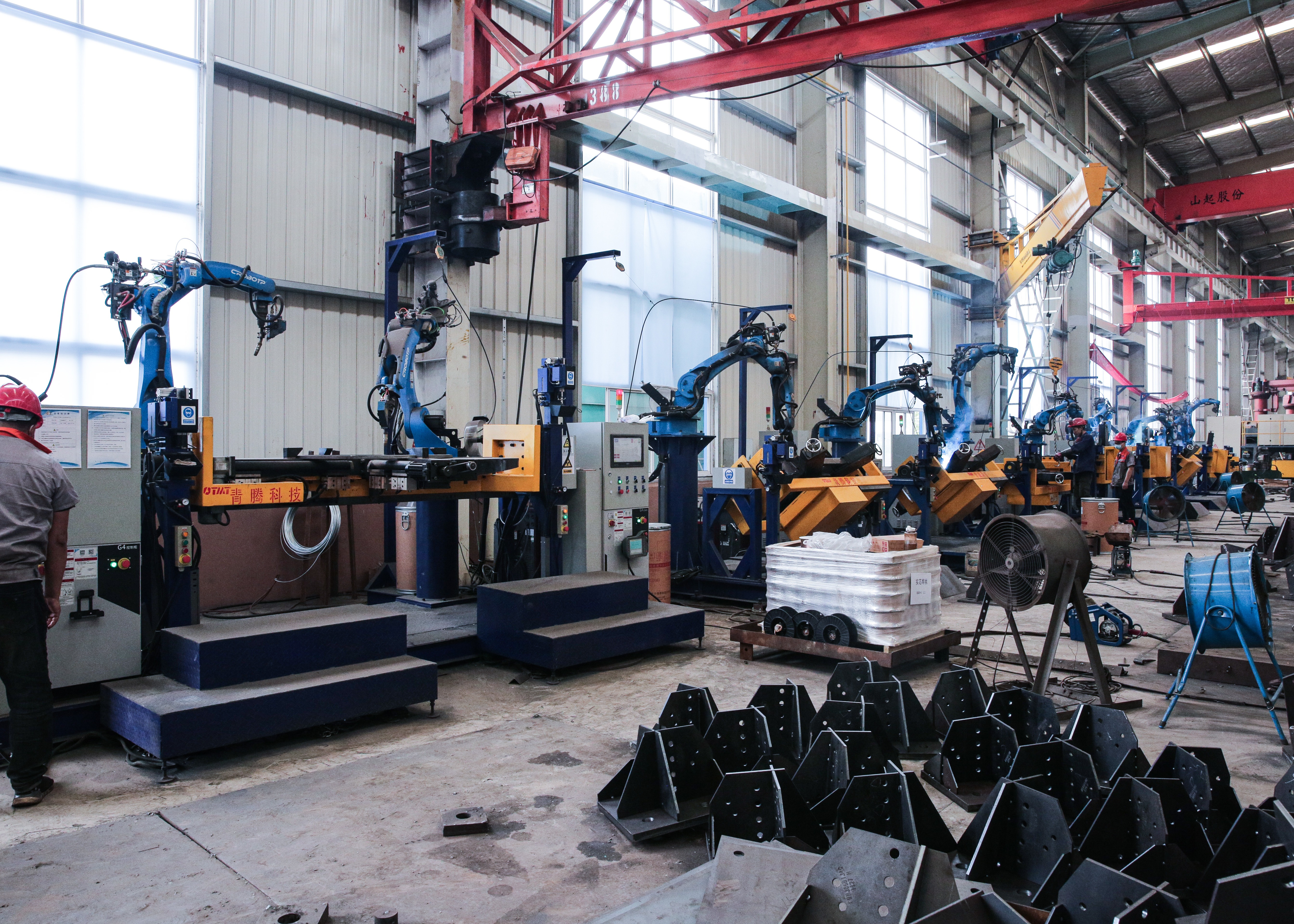 CO2 Single Weld Seam Welding Cnc Welder Robot Machine With Automatic Wire Feeding System