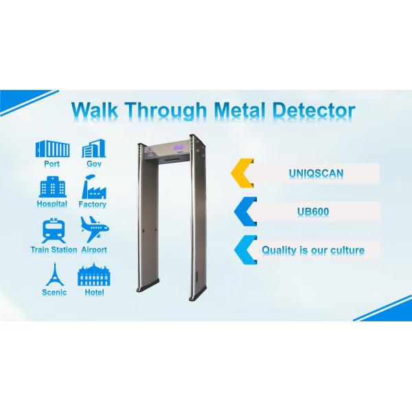 Easy Assembly Walk Through Archway Metal Detector Both Side LED Indicator