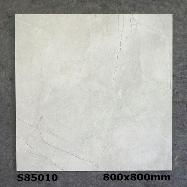 Light Gray 800x800mm Rustic Floor Tile Glazed Split Ceramic Rustic Inside Tile