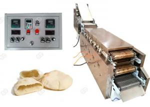 Quality Automatic Snacks Making Machine Electric Heating  , Henan GELGOOG Arabic Pita Bread Machine for sale