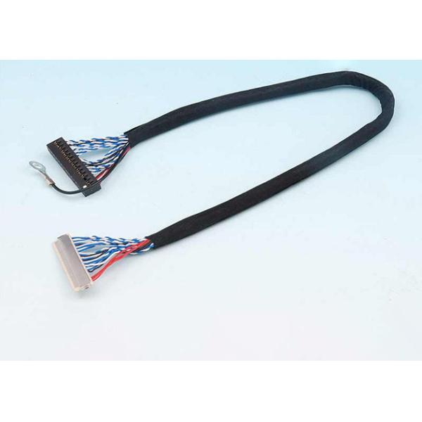 FIX 30P Connection Line 30cores LVDS Cable Assembly OEM ODM