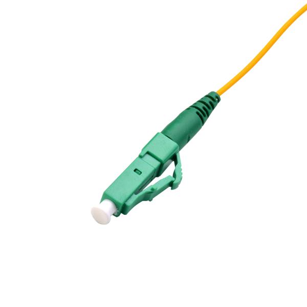 CATV PVC LC APC To LC APC Patch Cord Simplex Single Mode Fiber 5m