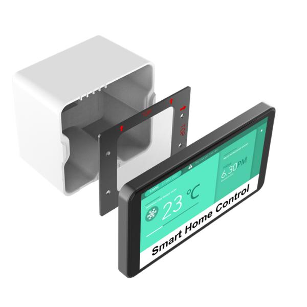 DC 12V IOT Control Panel , Android Poe Wall Mount Tablet For Smart Home Display