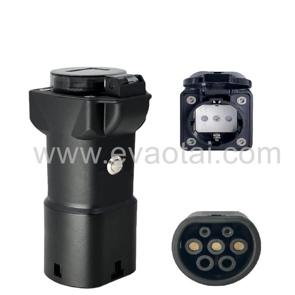 Type2 AOTAI V2L Adapter 2700 Ohm Electrical Resistance Switch For Smart Elf 1 Geely And Mercedes
