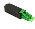 LC Loopback Duplex Fiber Optic Patch Cord UPC / APC Tester Cable Assembly ROHS Approval