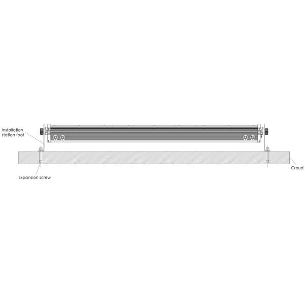 18 W CRI 70 6000K External Wall Washer Lights
