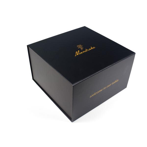 Black Gift Packaging Box Custom Cosmetic Box Packaging Personalized Packaging Boxes Maker