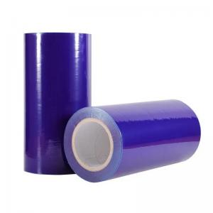 China Factory Direct Blue Electrostatic Protection PE Protective Film For Metal Glass Plastic Surface Protection on sale