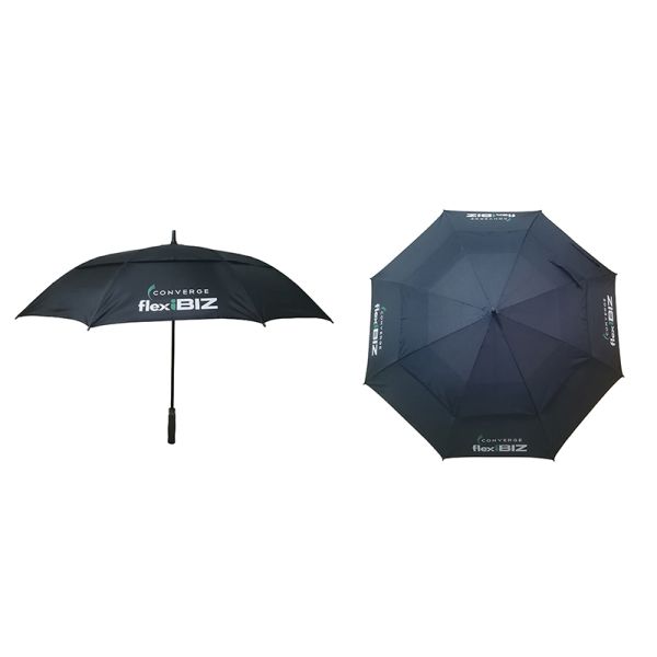 30 Inch Double Layer Promotional Umbrellas Windproof Large Auto Open Close Umbrella