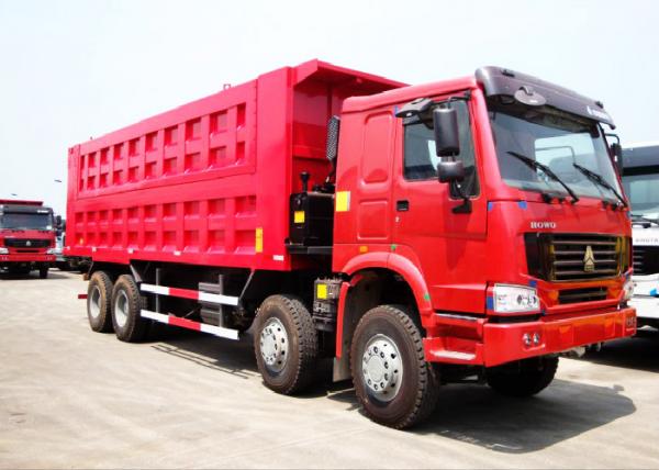 Buy Sinotruk HOWO 50 Tons 8*4 Dump Tipper Truck For Mineral Material Transportation at wholesale prices