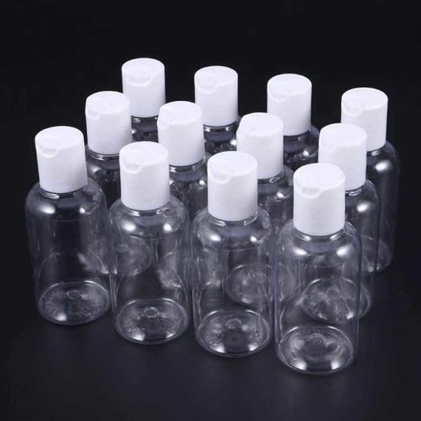 CLEAR SANITIZER MINI ODM 10ML PLASTIC CONTAINER BOTTLES