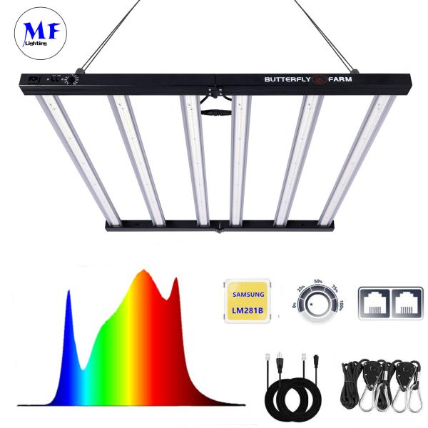 High-Efficiency LED Grow Lights Intelligent Control System Customized Color 5 Years Warranty For Plants Growth